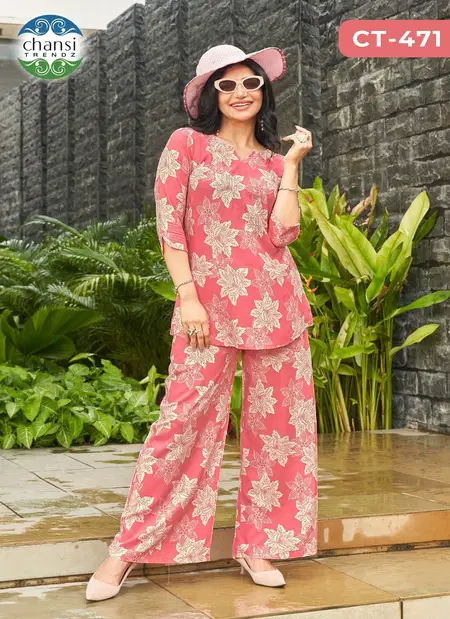 Ragini By Chansi Trendz Rayon Regular Wear Co Ord Set Bulk Orders In India